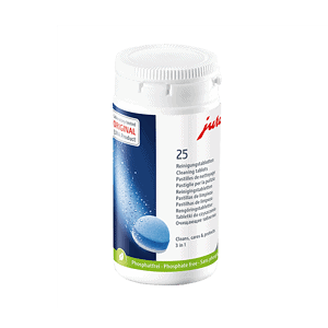 Geschlossene Verpackung Jura 3-Phasen Reinigungstabletten 25 Tabletten