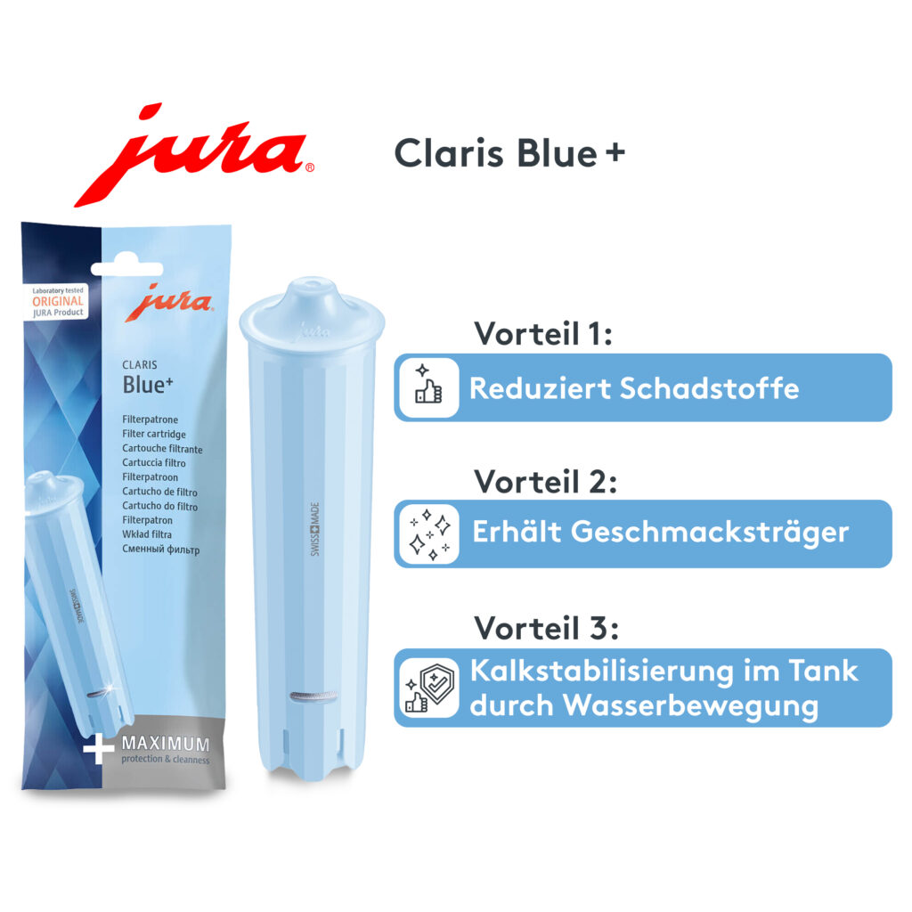 Jura Claris Blue+ Info